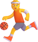 person bouncing ball default emoji