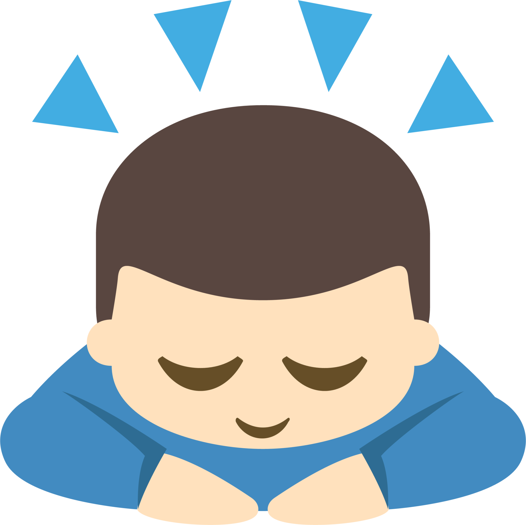 person bowing deeply tone 1 emoji
