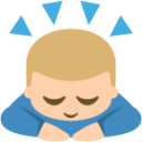 person bowing deeply tone 2 emoji