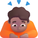 person bowing medium emoji