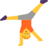 person cartwheeling default emoji