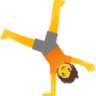 person cartwheeling emoji