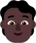 person dark emoji