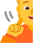 person deaf default emoji