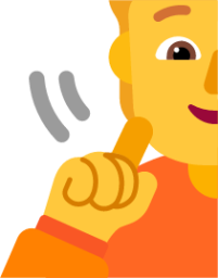 person deaf default emoji