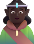 person elf dark emoji