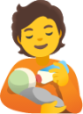 person feeding baby emoji