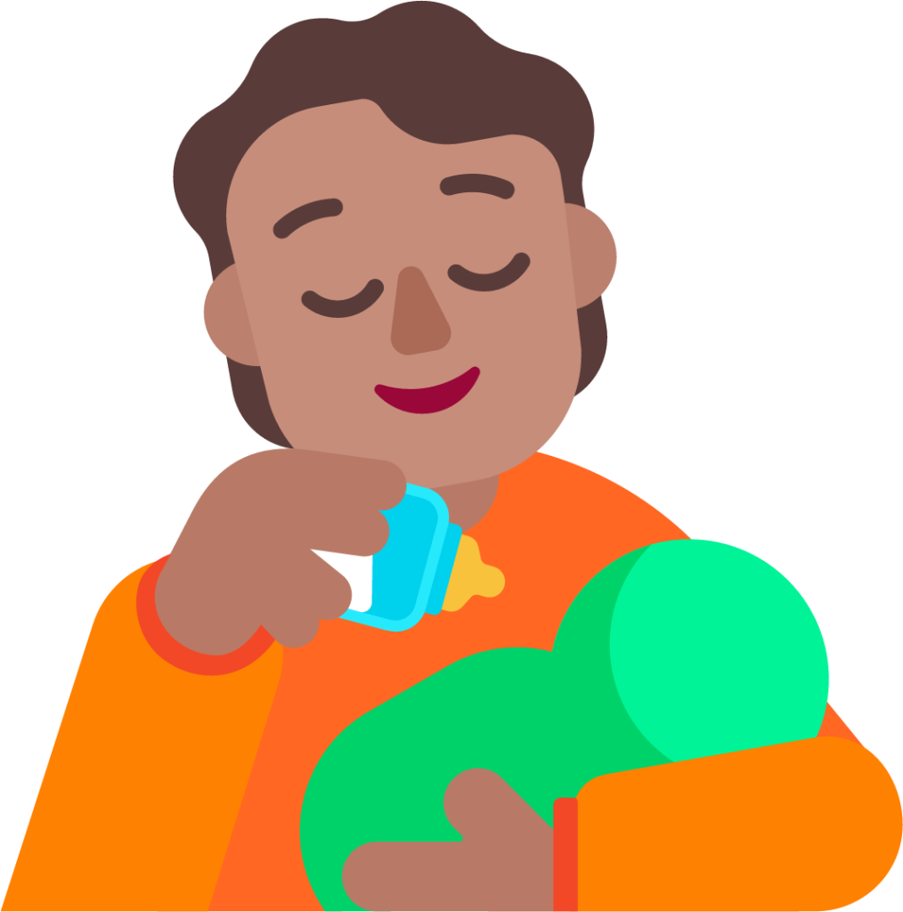 person feeding baby medium emoji