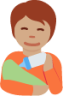 person feeding baby: medium skin tone emoji
