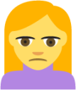 person frowning emoji