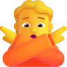 person gesturing no default emoji