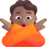 person gesturing no medium emoji