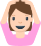 person gesturing OK emoji