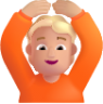 person gesturing ok medium light emoji
