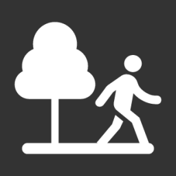Person in Forest icon
