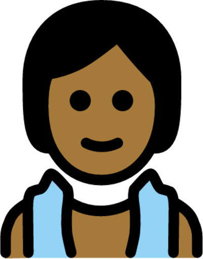 person in steamy room: medium-dark skin tone emoji
