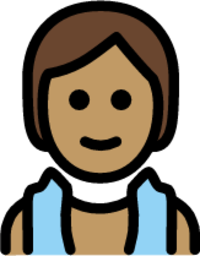 person in steamy room: medium skin tone emoji