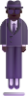 person in suit levitating dark emoji