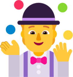 person juggling default emoji