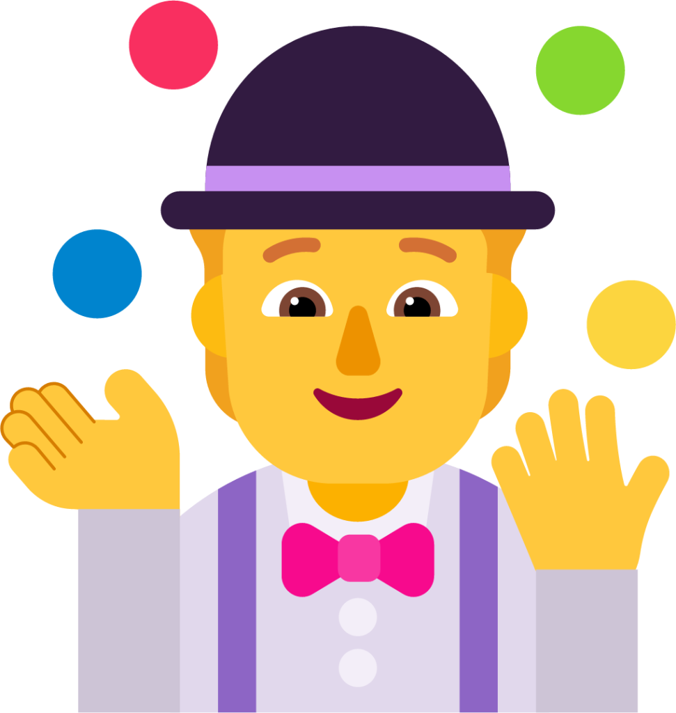 person juggling default emoji