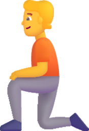 person kneeling default emoji