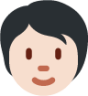 person: light skin tone emoji