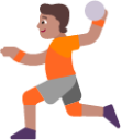 person playing handball medium emoji