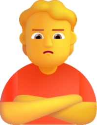person pouting default emoji