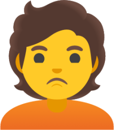 person pouting emoji