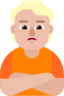 person pouting medium light emoji
