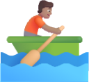 person rowing boat medium emoji