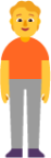 person standing default emoji