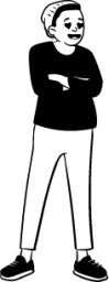 person standing illustration