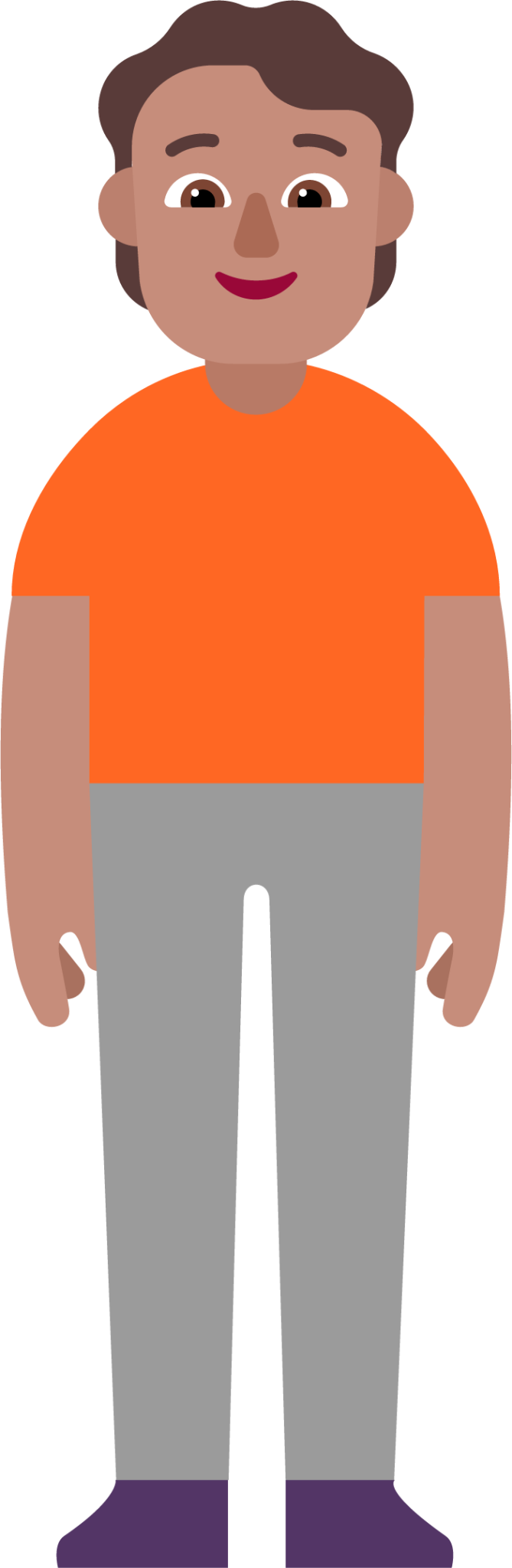 person standing medium emoji