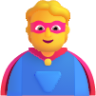 person superhero default emoji