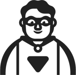 person superhero emoji