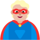person superhero medium light emoji