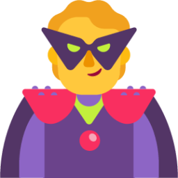 person supervillain default emoji