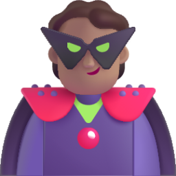person supervillain medium emoji