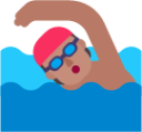 person swimming medium emoji