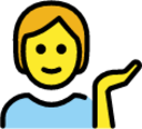 person tipping hand emoji