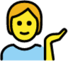 person tipping hand emoji