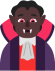 person vampire dark emoji