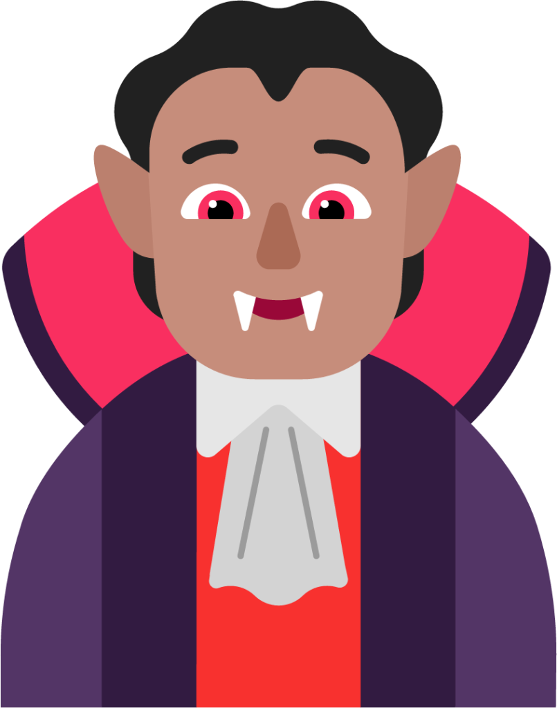 person vampire medium emoji
