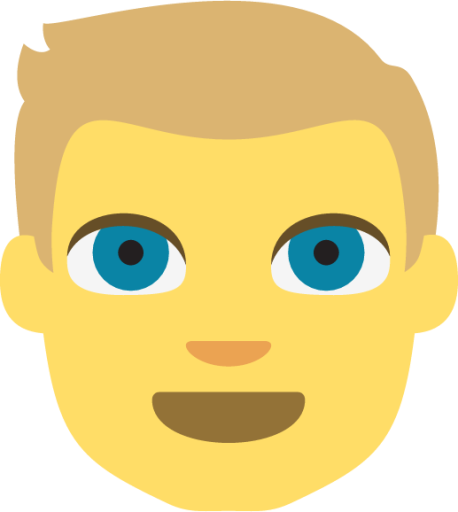 person with blond hair emoji
