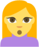 person with pouting face emoji