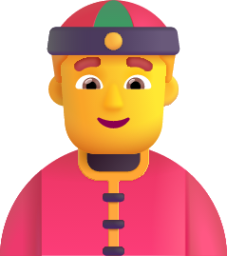 person with skullcap default emoji