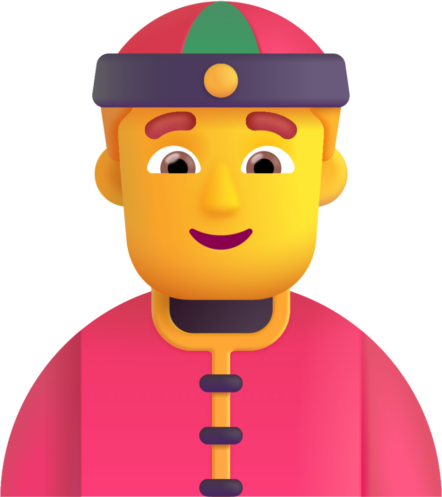 person with skullcap default emoji