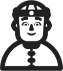 person with skullcap emoji