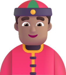 person with skullcap medium emoji